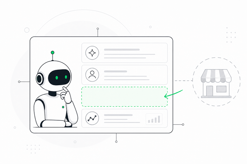 Shopify store missing from a ChatGPT answer — troubleshooting AI visibility