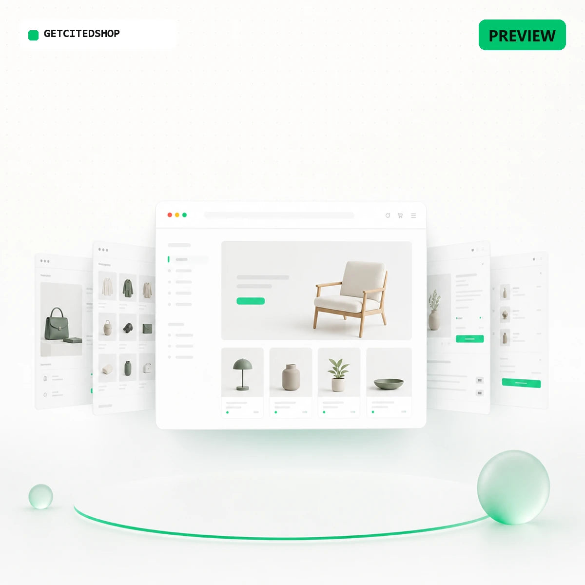 Cited Theme - AI-optimized Shopify theme preview cover